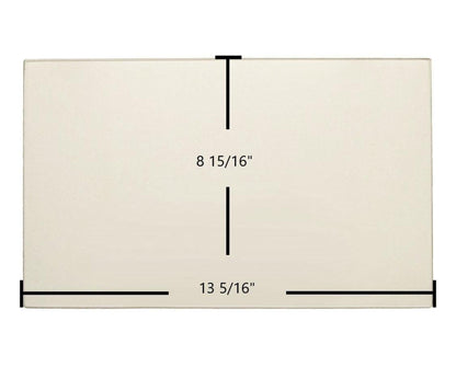 Ceramic Replacement Glass for Century S245E Door Glass - 13 5/16" x 8 15/16"