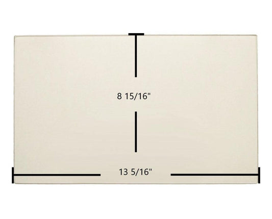 Ceramic Replacement Glass for Century S245E Door Glass - 13 5/16" x 8 15/16"
