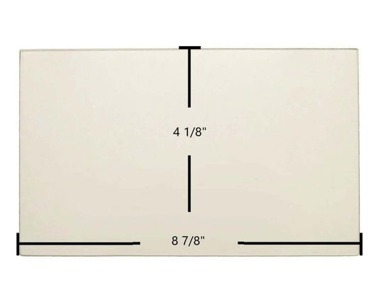 Ceramic Replacement Glass for Consolidated Dutchwest & Dutchwest Cat - 8 7/8" x 4 1/8"