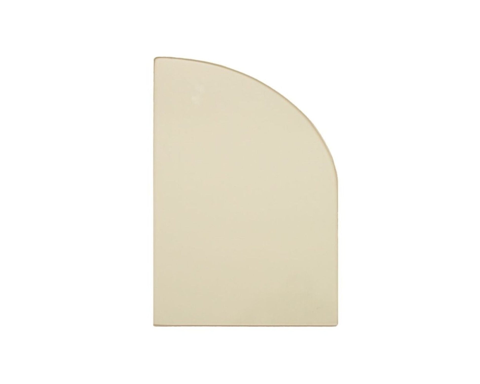 Ceramic Replacement Glass for Consolidated Dutchwest X-Large Convection 2184 / FA288ccL Archtop Door Glass - 5 3/4" x 10 1/4" Archtop