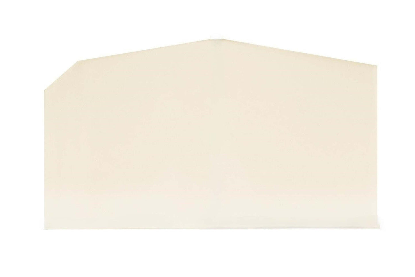 Ceramic Replacement Glass for Country Flame R / SBF / SD-1 / C2 / O2 / R6 Archtop Ceramic Glass Panel - 17 1/4" x 8 1/4" Archtop