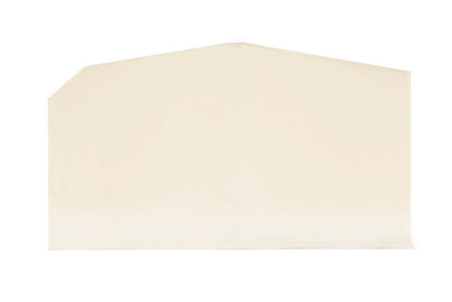 Ceramic Replacement Glass for Country Flame R / SBF / SD-1 / C2 / O2 / R6 Archtop Ceramic Glass Panel - 17 1/4" x 8 1/4" Archtop