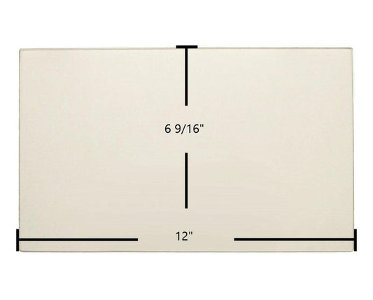 Ceramic Replacement Glass for Craft 4426 Ceramic Glass Panel - 12" x 6 9/16"