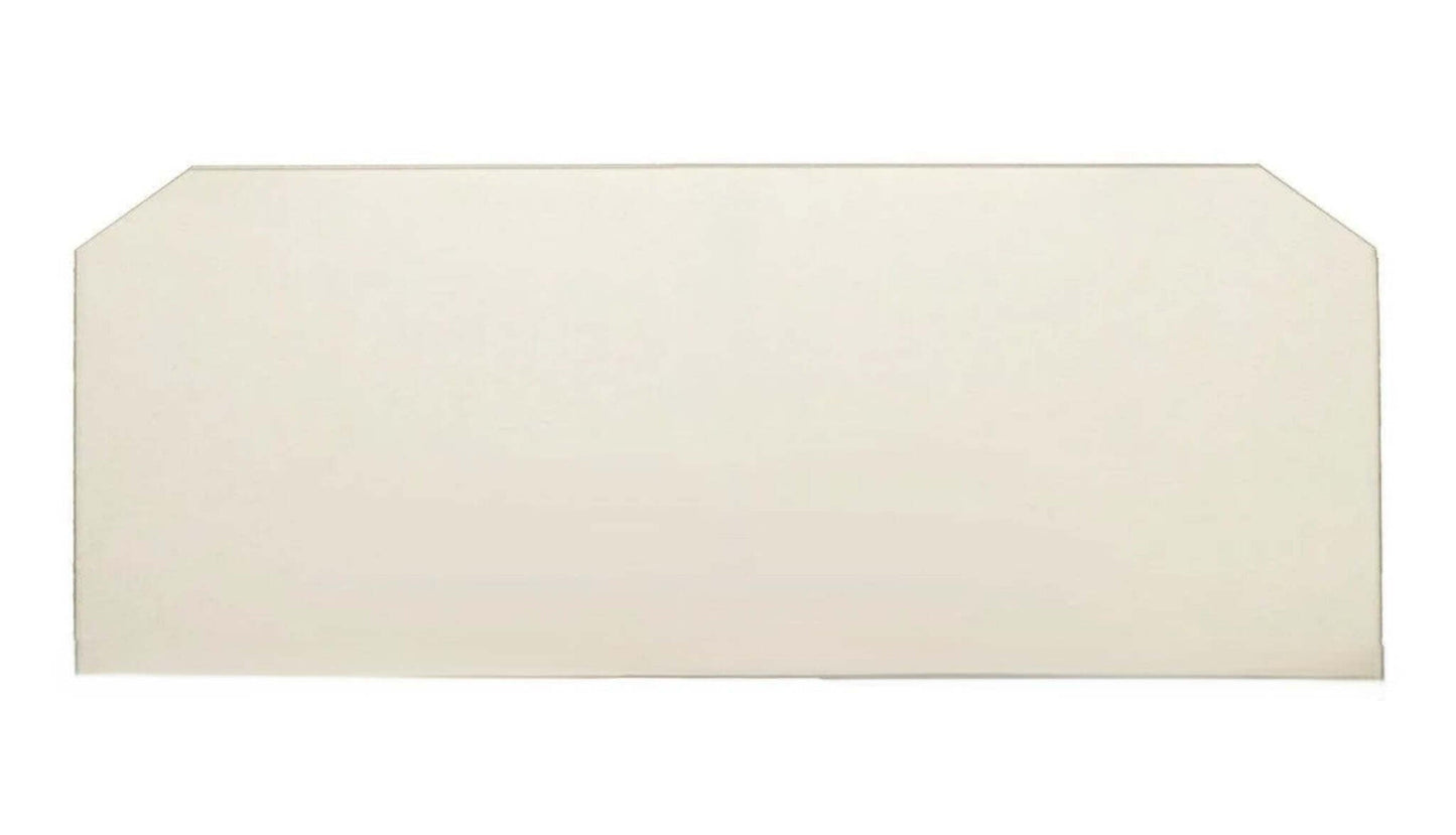 Ceramic Replacement Glass for Dovre Model 900 Ceramic Glass Panel - 17 3/16" x 7 3/16"