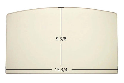 Ceramic Replacement Glass for Earth Stove 1500HT, 1750HT, 2000HT Ceramic Archtop Glass Panel | 15 3/4" x 9 3/8" | Part #G2000-7 - 15 3/4" x 9 3/8" Archtop
