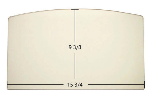 Ceramic Replacement Glass for Earth Stove 1500HT, 1750HT, 2000HT Ceramic Archtop Glass Panel | 15 3/4" x 9 3/8" | Part #G2000-7 - 15 3/4" x 9 3/8" Archtop