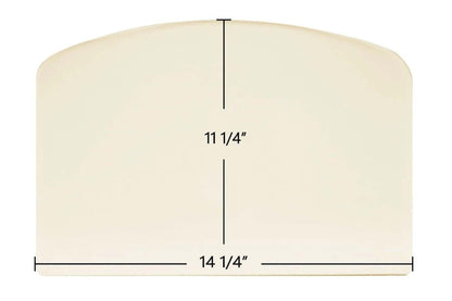 Ceramic Replacement Glass for Earth Stove 1900HT Ceramic Archtop Glass Panel | 14 1/4" x 11 1/4" | Part #37033 - 14 1/4" x 11 1/4" Archtop