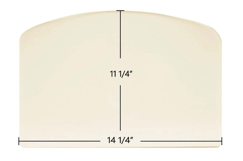 Ceramic Replacement Glass for Earth Stove 1900HT Ceramic Archtop Glass Panel | 14 1/4" x 11 1/4" | Part #37033 - 14 1/4" x 11 1/4" Archtop