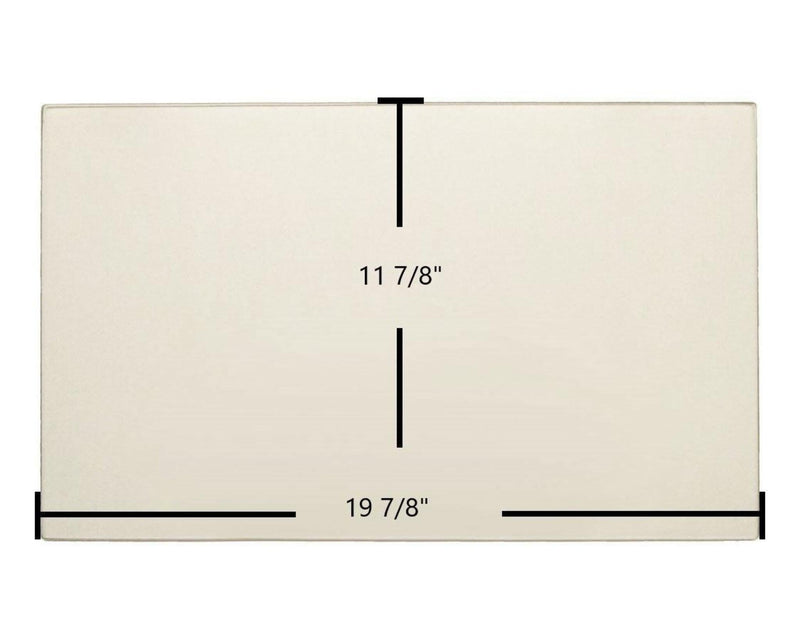 Ceramic Replacement Glass for Earth Stove C200 Ceramic Glass Panel | 19 7/8" x 11 7/8" | Part #C200 - 19 7/8" x 11 7/8"