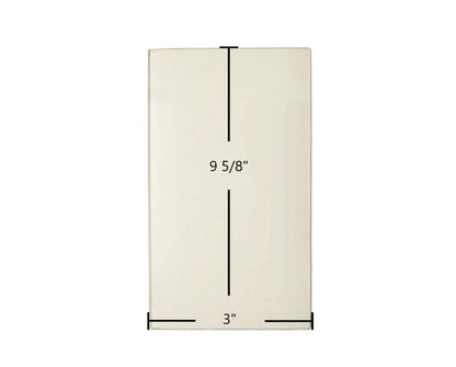 Ceramic Replacement Glass for Earth Stove T150C Side Ceramic Glass | 3" x 9 5/8" | Part #18281 - 3" x 9 5/8"
