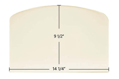 Ceramic Replacement Glass for Earth Stove TP440 Archtop Ceramic Glass Panel | 14 1/4" x 9 1/2" | Part #TP440 - 14 1/4" x 9 1/2" Archtop