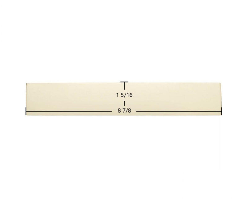 Ceramic Replacement Glass for Efel Ambassador 350 Ceramic Glass Panel Set - 1 5/16" x 8 7/8"