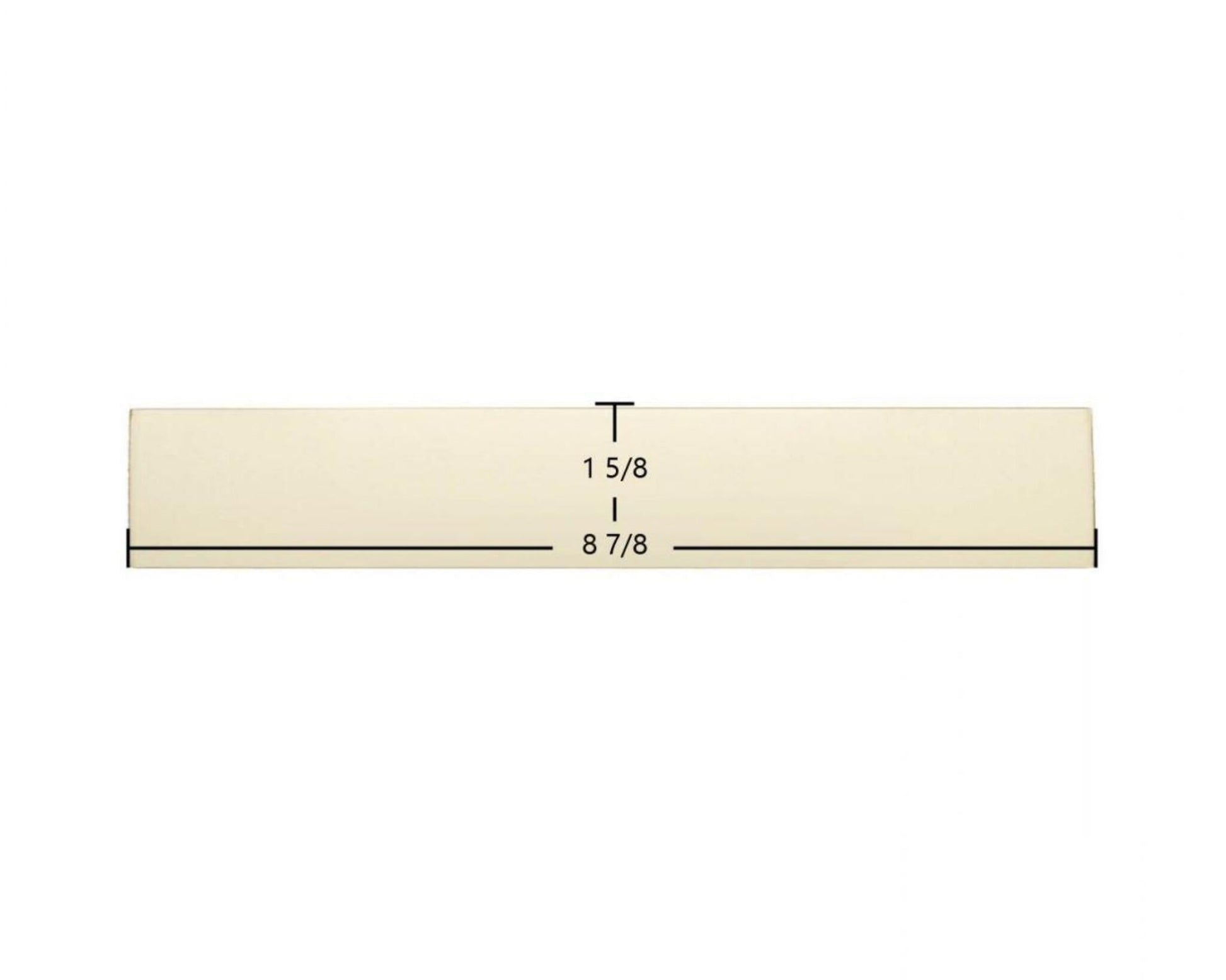 Ceramic Replacement Glass for Efel Ambassador 350 Ceramic Glass Panels - 1 5/8" x 8 7/8"