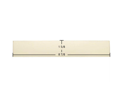 Ceramic Replacement Glass for Efel Ambassador 350 Ceramic Glass Panels - 1 5/8" x 8 7/8"