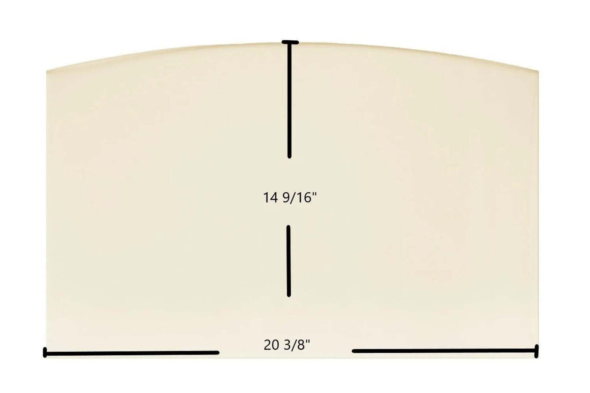 Ceramic Replacement Glass for Energy King 2800 Silhouette Wood Stove Ceramic Glass Panel | 20 3/8" x 14 9/16" - 20 3/8" x 14 9/16"