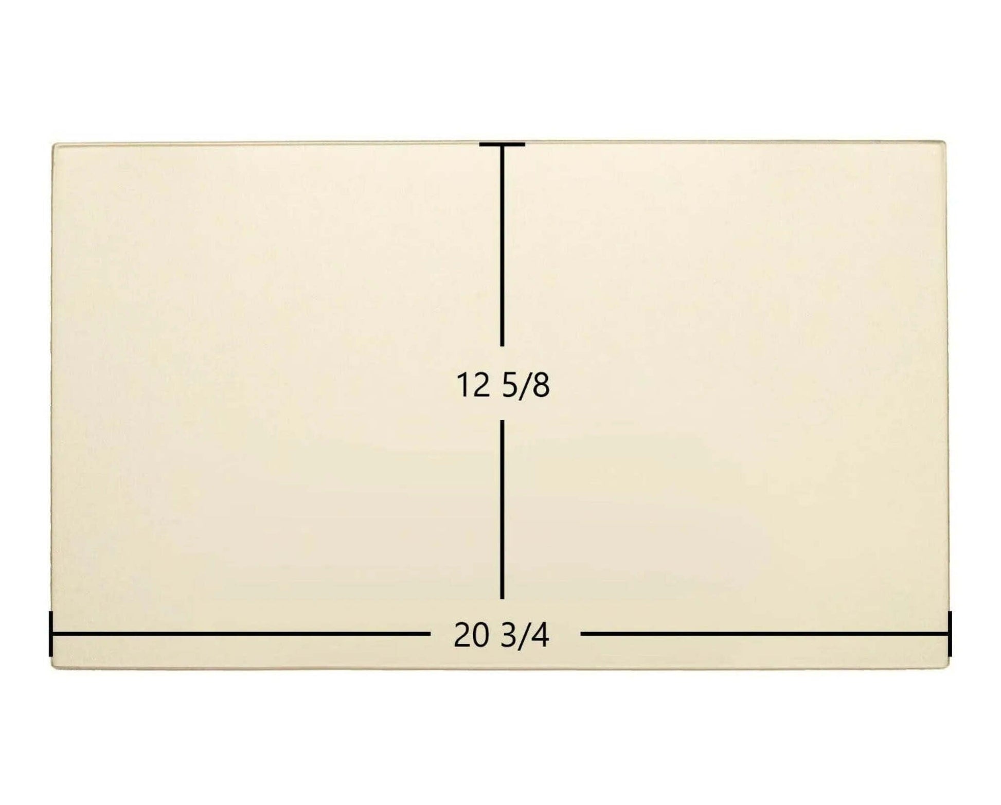 Ceramic Replacement Glass for England's Stove Works 15-SSW02, 50-SHSSW02, 50-TRSSW02 Ceramic Glass Panel (20 3/4" x 12 5/8") | AC-G70 / AC-G51 OEM Replacement - 20 3/4" x 12 5/8"