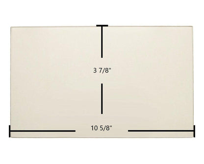 Ceramic Replacement Glass for England's Stove Works Side Glass Panel (10 5/8" x 3 7/8") | Fits 25-EP, 55-SHPEP, 55-TRPEP | OEM Part #AC-G41 / AC-G341 - 10 5/8" x 3 7/8"