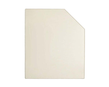 Ceramic Replacement Glass for Fireplace Xtrordinair Ceramic Archtop Door Glass - 12 1/16" x 15" Archtop