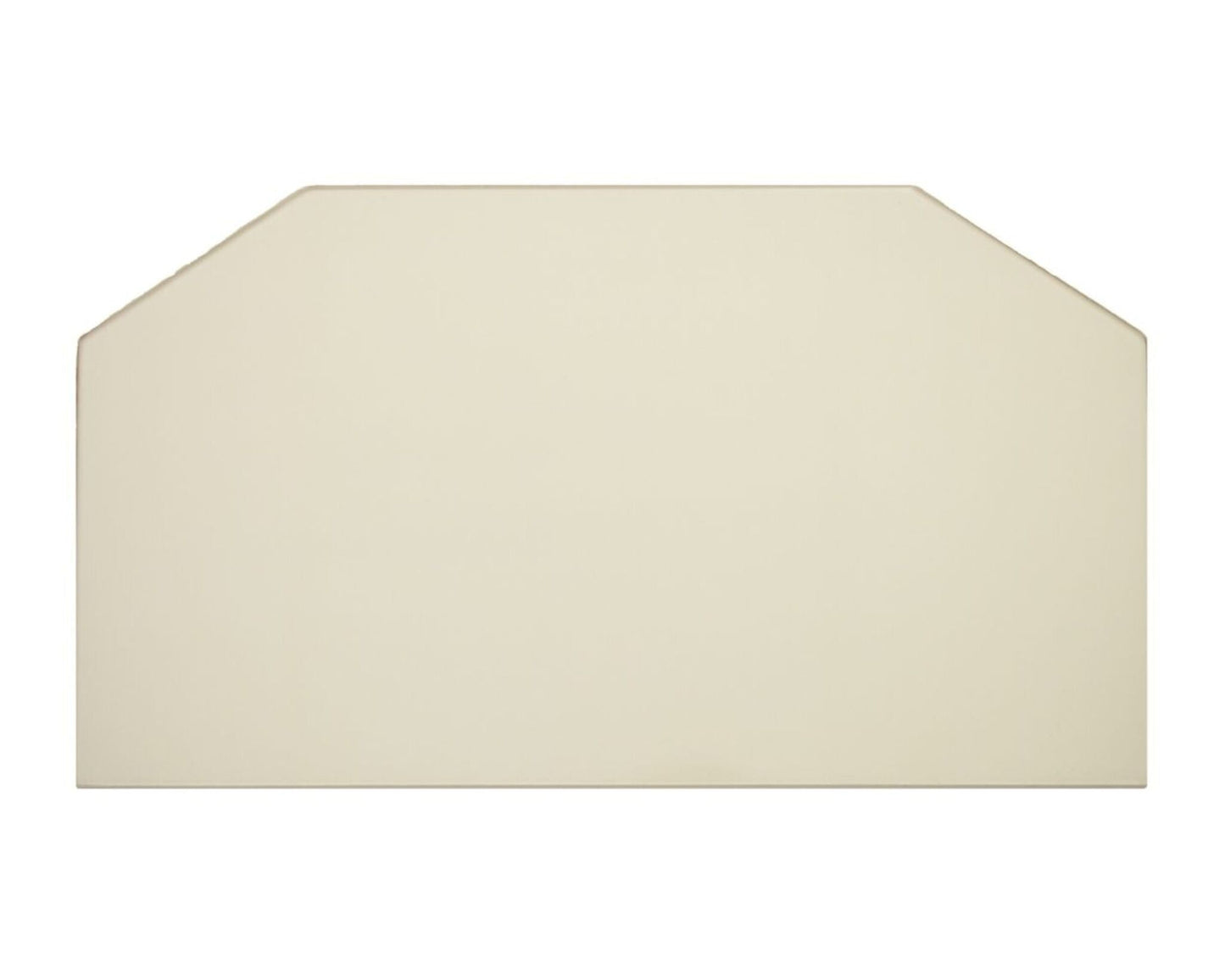 Ceramic Replacement Glass for Fireplace Xtrordinair 36 Elite ZC / 36 Elite ZX Ceramic Archtop Door Glass - 26" x 14 1/2" Archtop