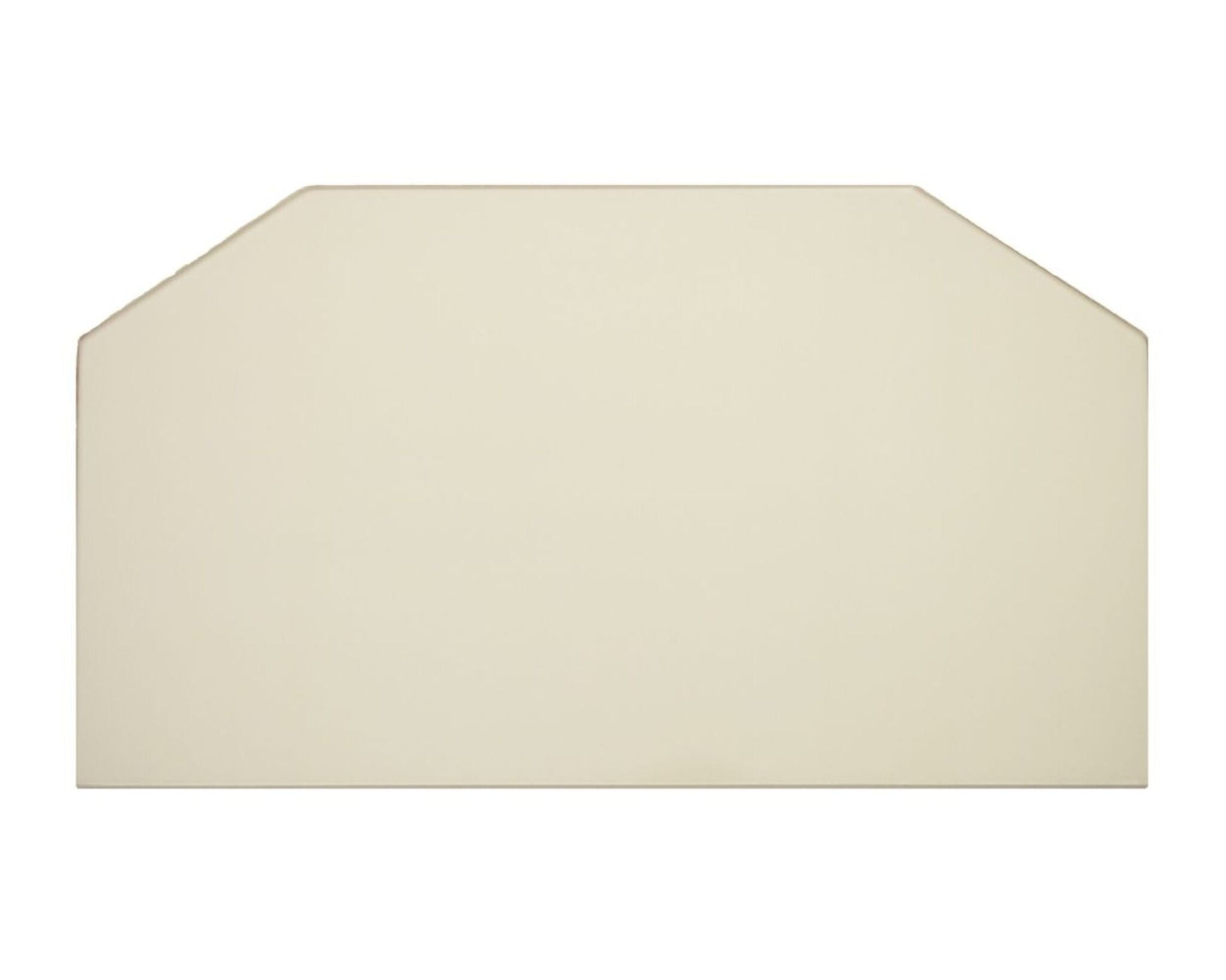 Ceramic Replacement Glass for Fireplace Xtrordinair 36 Elite ZC / 36 Elite ZX Ceramic Archtop Door Glass - 26" x 14 1/2" Archtop