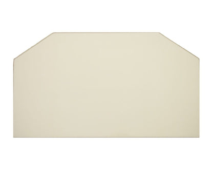 Ceramic Replacement Glass for Fireplace Xtrordinair 36 Elite ZC / 36 Elite ZX Ceramic Archtop Door Glass - 26" x 14 1/2" Archtop