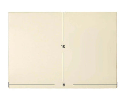 Ceramic Replacement Glass for Fisher Tech IV Ceramic Door Glass - 18" x 10"