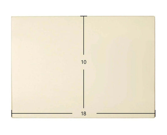 Ceramic Replacement Glass for Fisher Tech IV Ceramic Door Glass - 18" x 10"