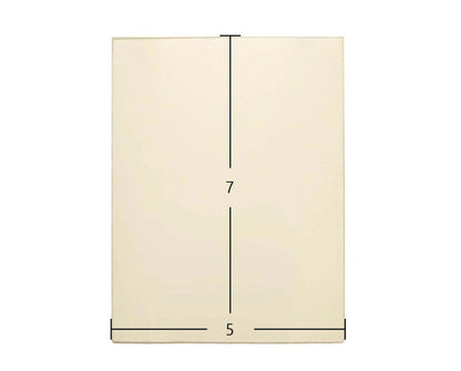 Ceramic Replacement Glass for Fisher Wood Stove - 5" x 7"