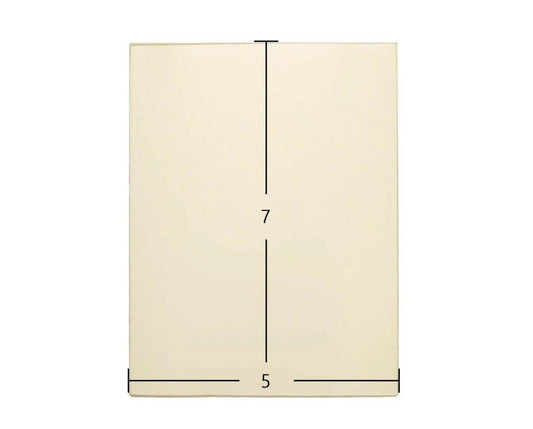 Ceramic Replacement Glass for Fisher Wood Stove - 5" x 7"