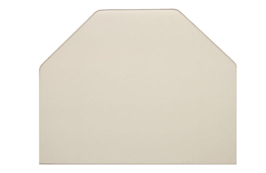 Ceramic Replacement Glass for Franklin Mini (Woodstock Soapstone) Model 208 Glass Panel | 7 3/4" x 7 7/16" with Cut Corners - 7 3/4" x 7 7/16" Cut Corners