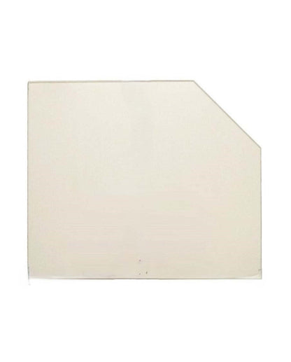 Ceramic Replacement Glass for Grizzly Double Door Ceramic Glass Panel - 10 11/16" x 8 1/4" Archtop