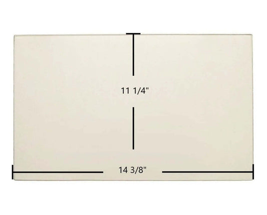 Ceramic Replacement Glass for Harman Advance Center Ceramic Glass Panel - 14 3/8" x 11 1/4"