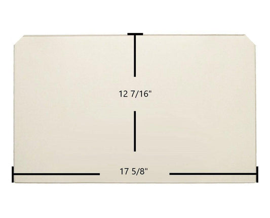 Ceramic Replacement Glass for Harman Exception TL200, TLC 2000 Ceramic Glass Panel (17 5/8" x 12 7/16") - 17 5/8" x 12 7/16"