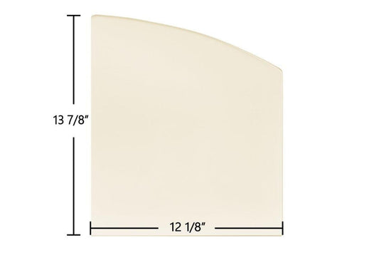 Ceramic Replacement Glass for Heat N Glo North Star Ceramic Glass Panel - 12 1/8" x 13 7/8"
