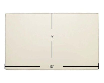 Ceramic Replacement Glass for Hudson River Stove Works Chatham, Davenport & Kinderhook Ceramic Glass Panel