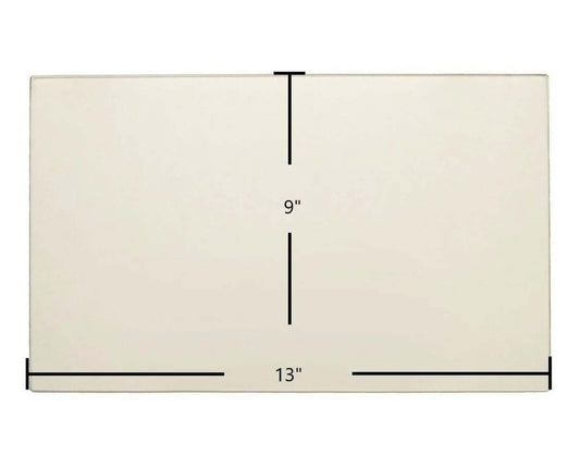 Ceramic Replacement Glass for Hudson River Stove Works Chatham, Davenport & Kinderhook Ceramic Glass Panel