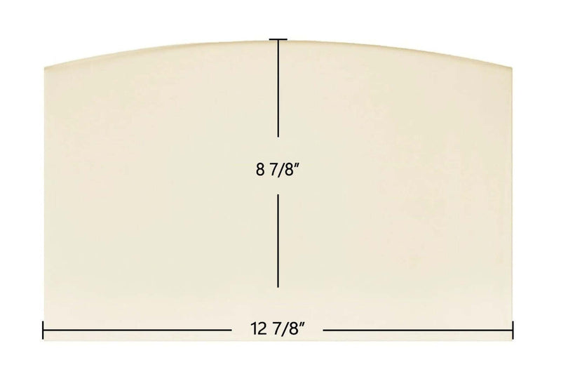 Ceramic Replacement Glass for Hutch HRS-18C Ceramic Glass Panel - 12 7/8" x 8 7/8"