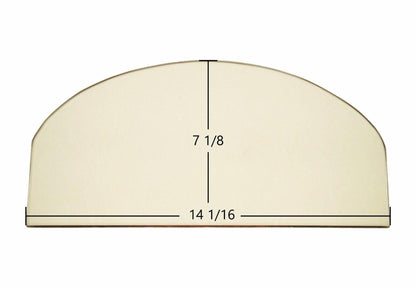 Ceramic Replacement Glass for Jotul #3 Ceramic Glass Panel - 14 1/16" x 7 1/8"