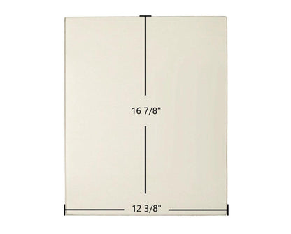 Ceramic Replacement Glass for Jotul F 160-Series & F 260 Ceramic Glass Panel - 12 3/8" x 16 7/8"
