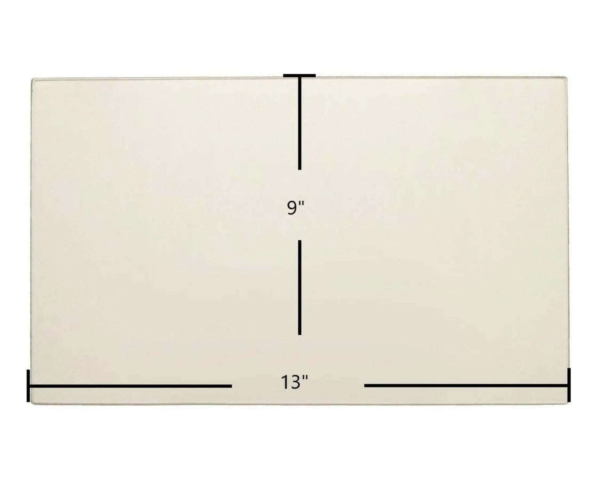 Ceramic Replacement Glass for Jotul F 45 V2 Greenville Ceramic Glass Panel - 13" x 9"