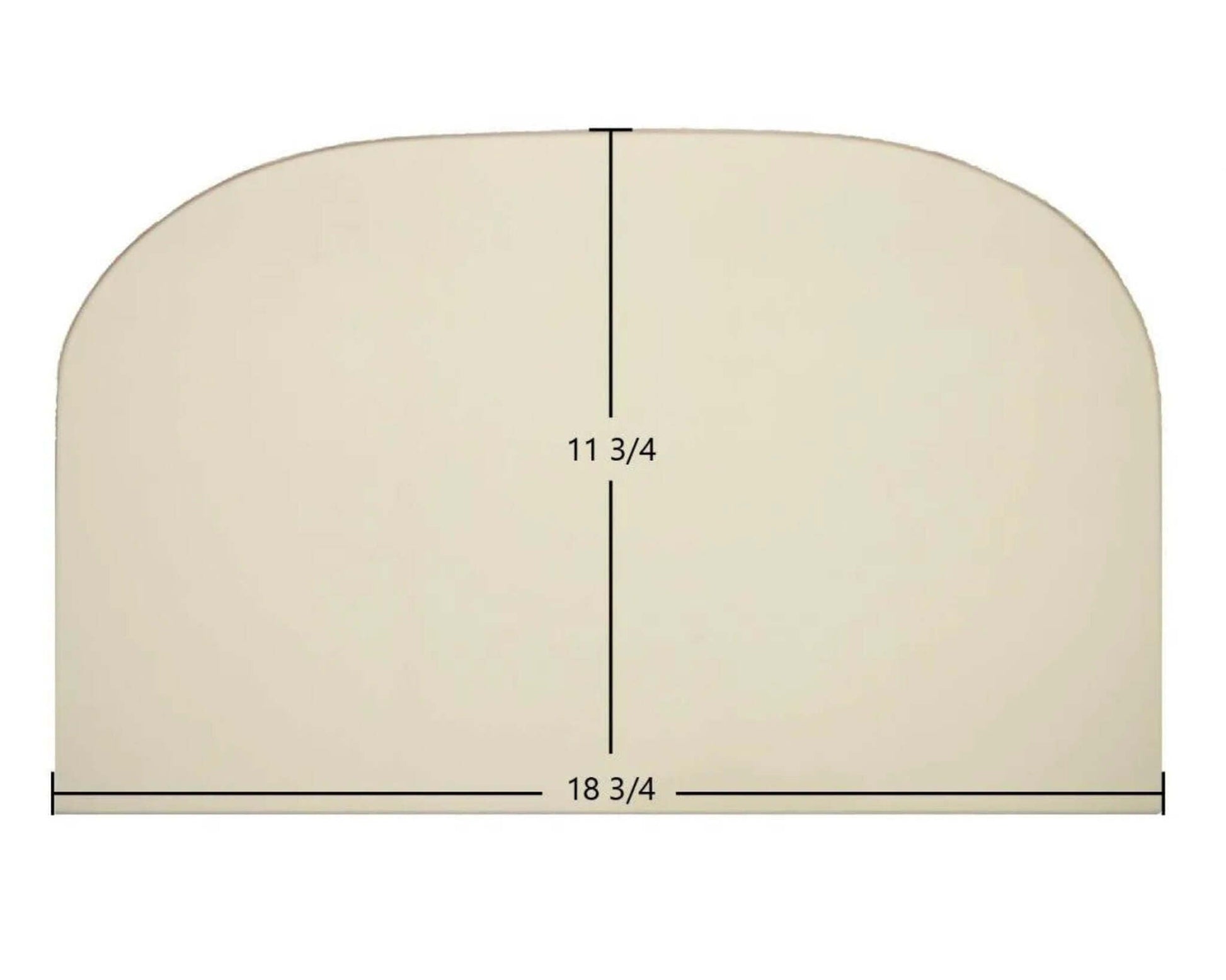 Ceramic Replacement Glass for Jotul F 500 Oslo Ceramic Glass Panel - 18 3/4" x 11 3/4"