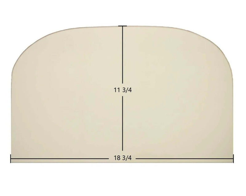 Ceramic Replacement Glass for Jotul F 500 Oslo Ceramic Glass Panel - 18 3/4" x 11 3/4"