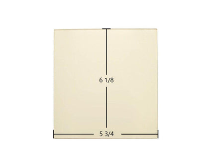 Ceramic Replacement Glass for Jotul F 602, F602 CB, F118CB, Black Bear & F118 II Black Bear Ceramic Glass Panel - 5 3/4" x 6 1/8"