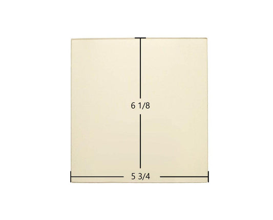 Ceramic Replacement Glass for Jotul F 602, F602 CB, F118CB, Black Bear & F118 II Black Bear Ceramic Glass Panel - 5 3/4" x 6 1/8"