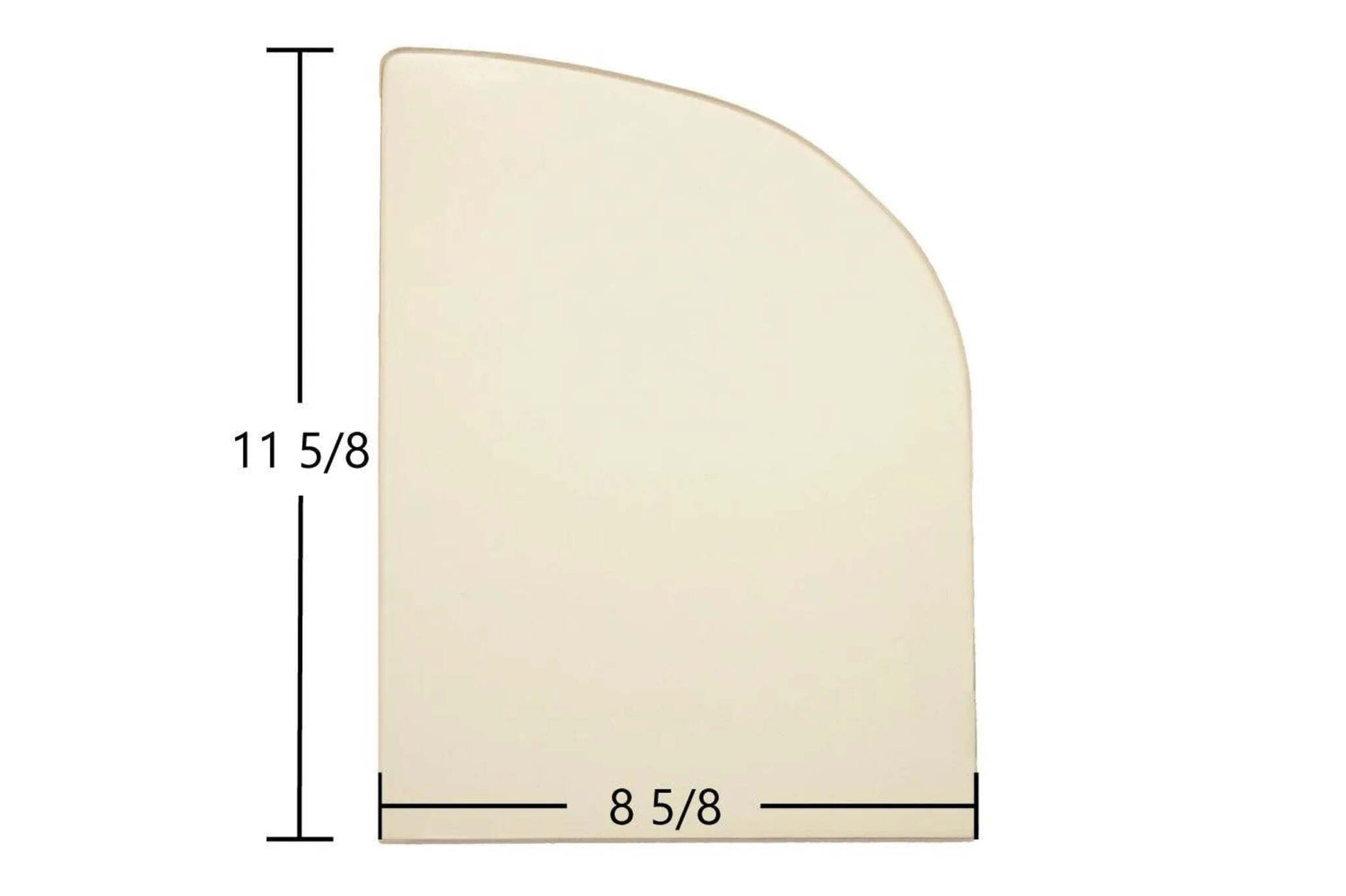 Ceramic Replacement Glass for Jotul 400 Double Door Ceramic Glass Panel (F400) - 8 5/8" x 11 5/8"