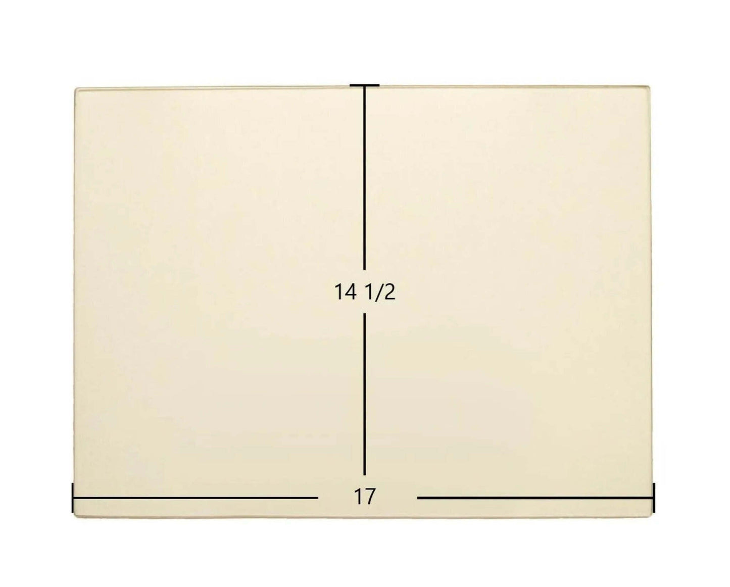 Ceramic Replacement Glass for Jotul GF 200 DV Lillehammer & GF 300 BV/DV Allagash Ceramic Glass Panel - 17" x 14 1/2"