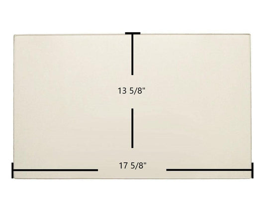 Ceramic Replacement Glass for Jotul GF 3 BV / GF3 DVII Allagash Ceramic Glass Panel - 17 5/8" x 13 5/8"