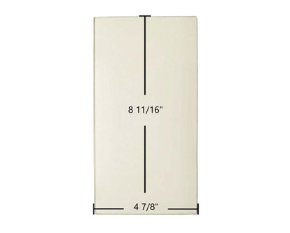 Ceramic Replacement Glass for Jotul I 80 Mini Classic Ceramic Glass Panel - 4 7/8" x 8 11/16"