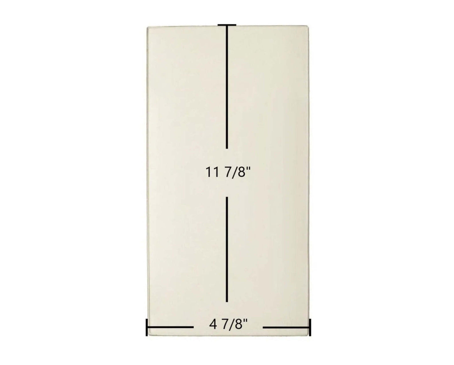 Ceramic Replacement Glass for Jotul I 80 Mini Harmony Replacement Ceramic Glass - 4 7/8" x 11 7/8"