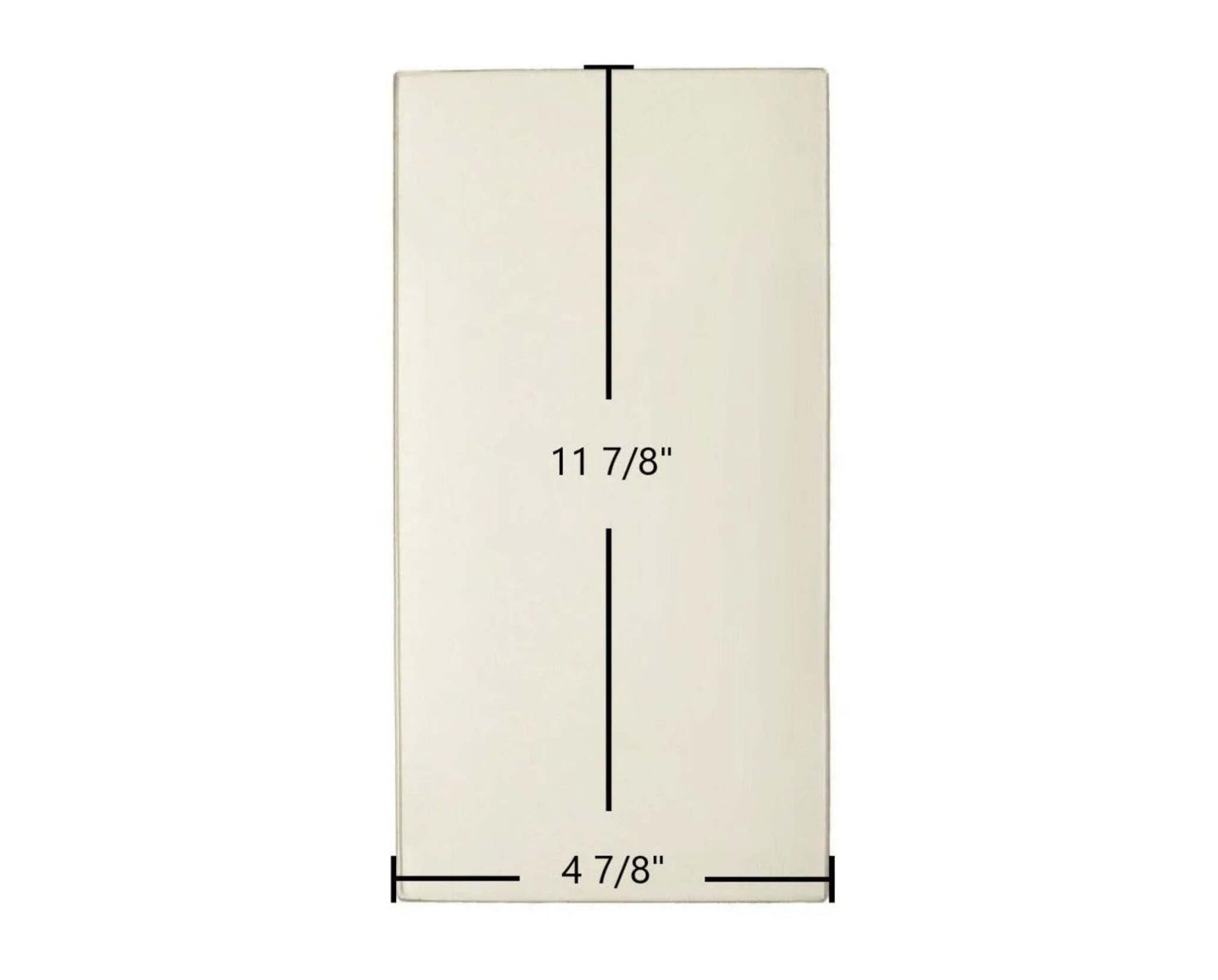 Ceramic Replacement Glass for Jotul I 80 Mini Harmony Replacement Ceramic Glass - 4 7/8" x 11 7/8"